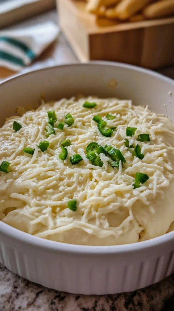 Vegan jalapeño cheese artisa