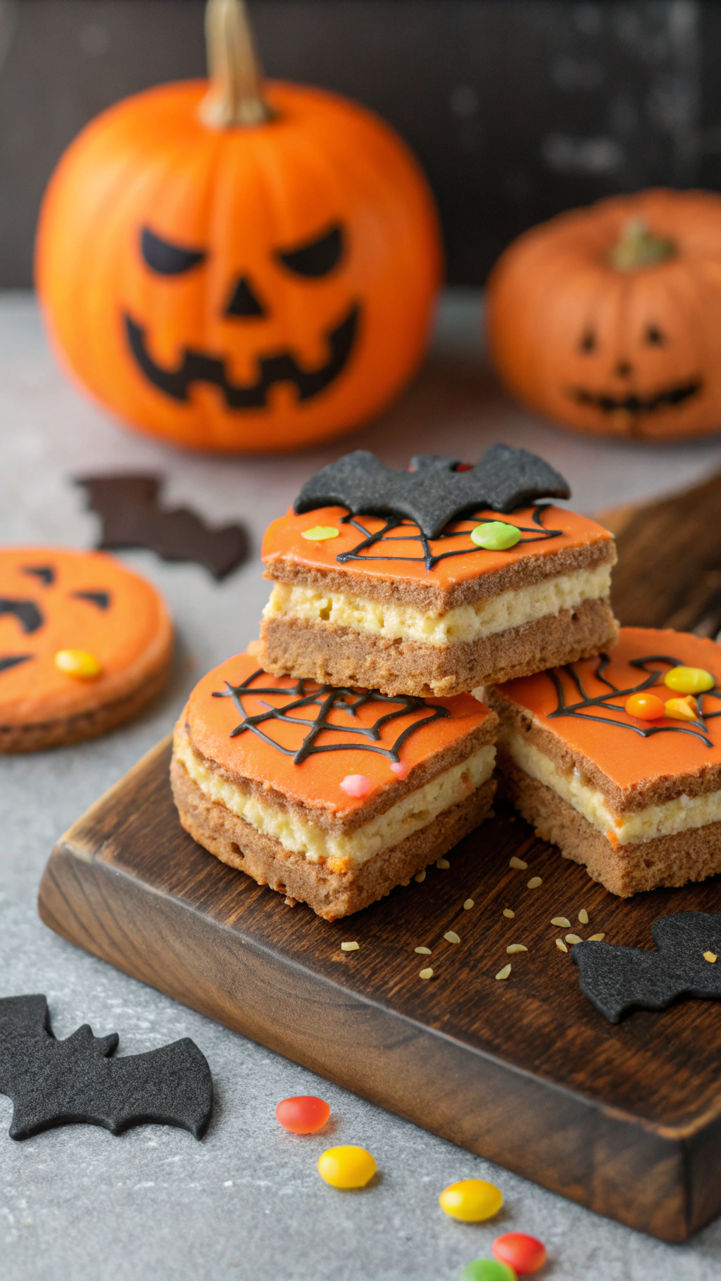 Halloween Caprese Eyeball Skewers Platte