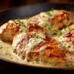 Pollo Loco Cream Cheese Chicken in creamy garlic cheese sauce