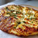 Easy homemade garlic parmesan focaccia bread