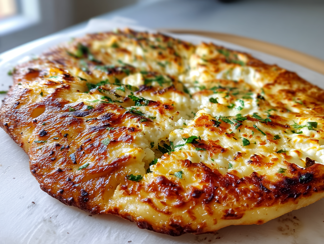 Easy homemade garlic parmesan focaccia bread