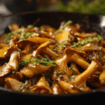 The best way to cook oyster mushrooms in a skillet until golden and crispy
