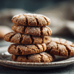 Classic gingerbread cookies with molasses and warm spices