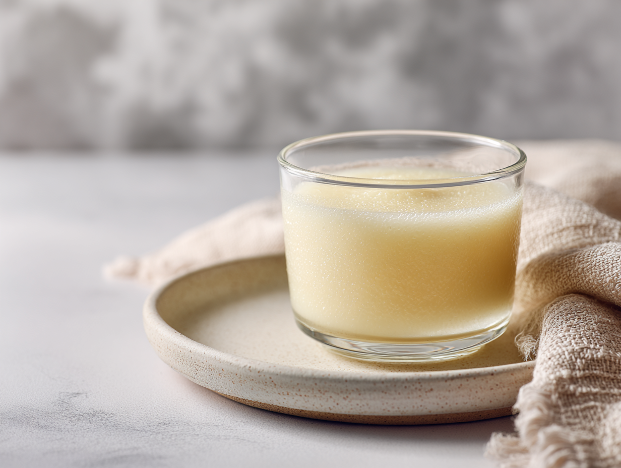 Gelatin vs collagen for weight loss shown in a low calorie gelatin dessert