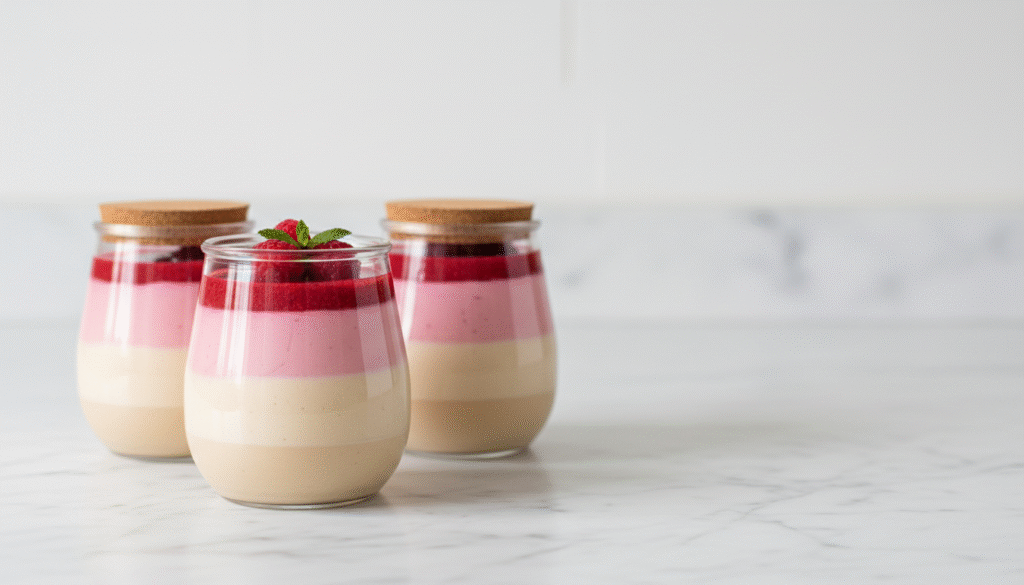 bariatric gelatin recipe dr jennifer ashton gelatin trick dessert cups in glass jars