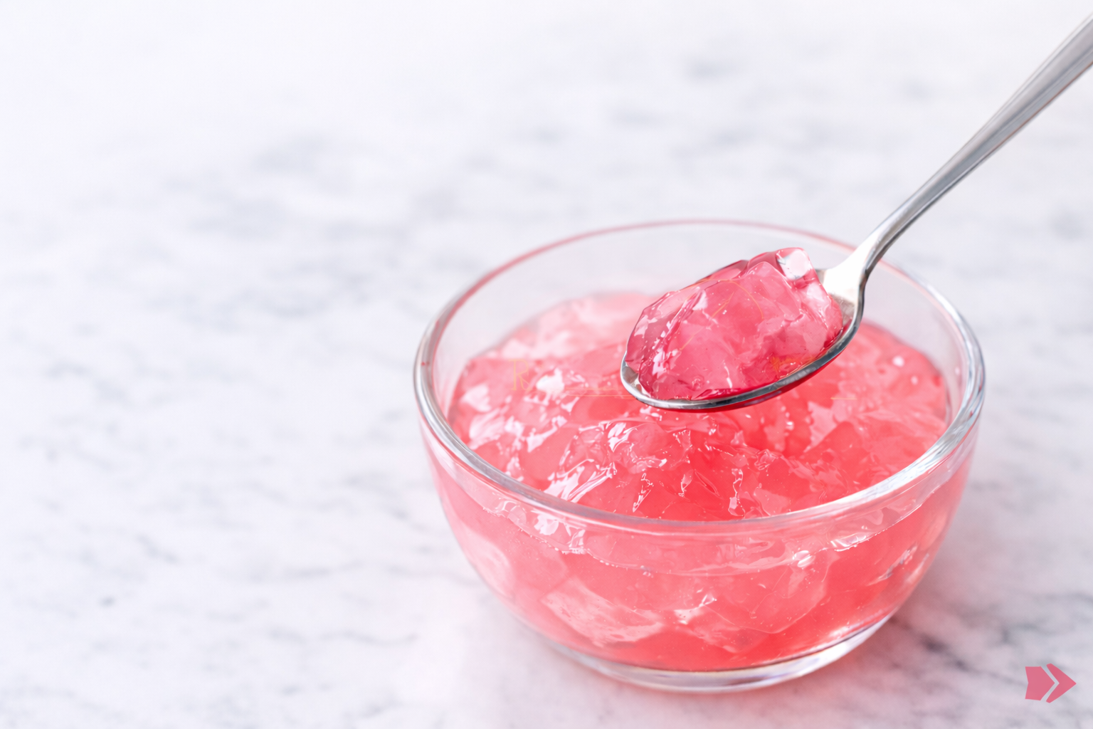 dr oz pink gelatin recipe reviews pink gelatin dessert in glass bowl close up