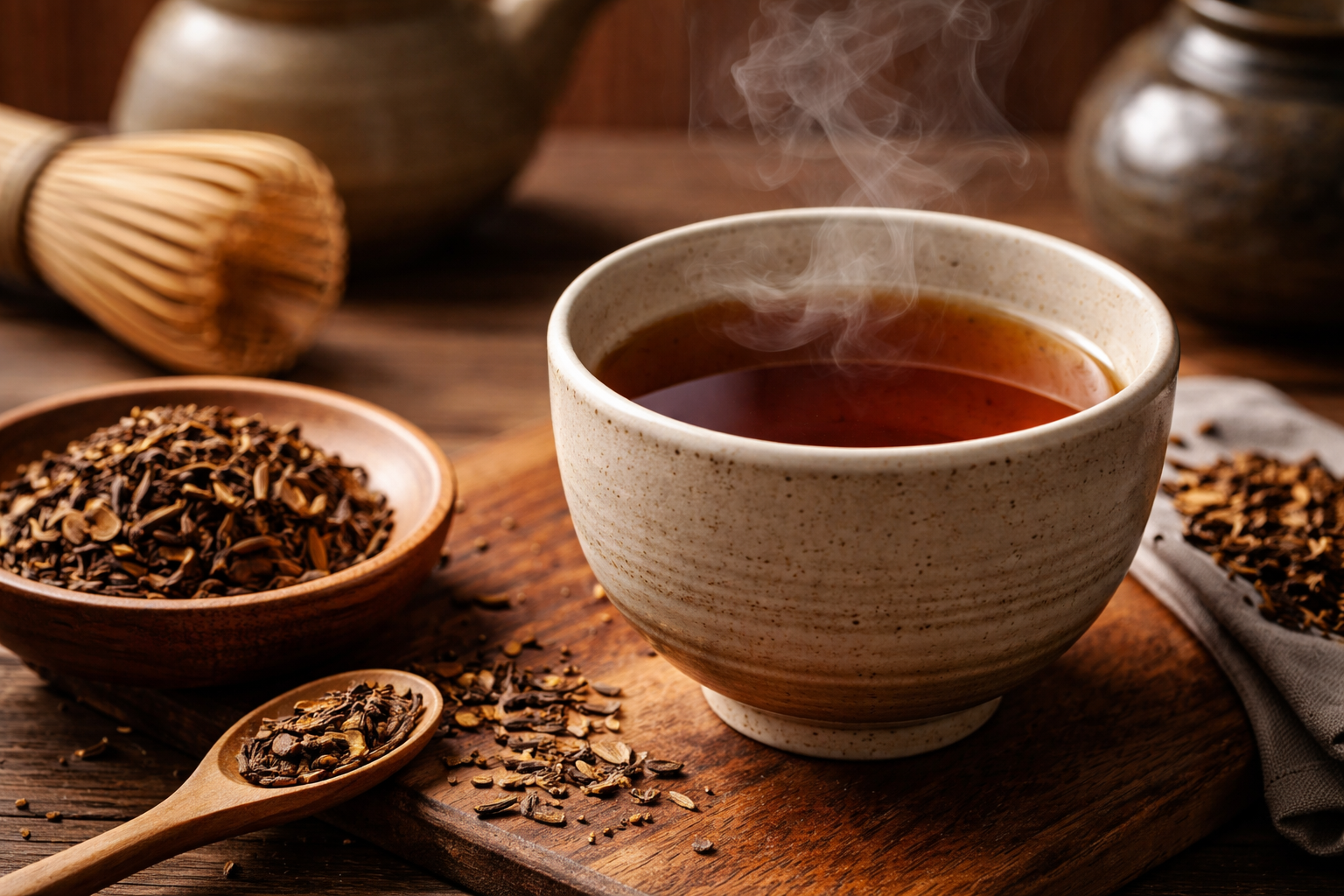 hōjicha the new matcha roasted Japanese tea cup